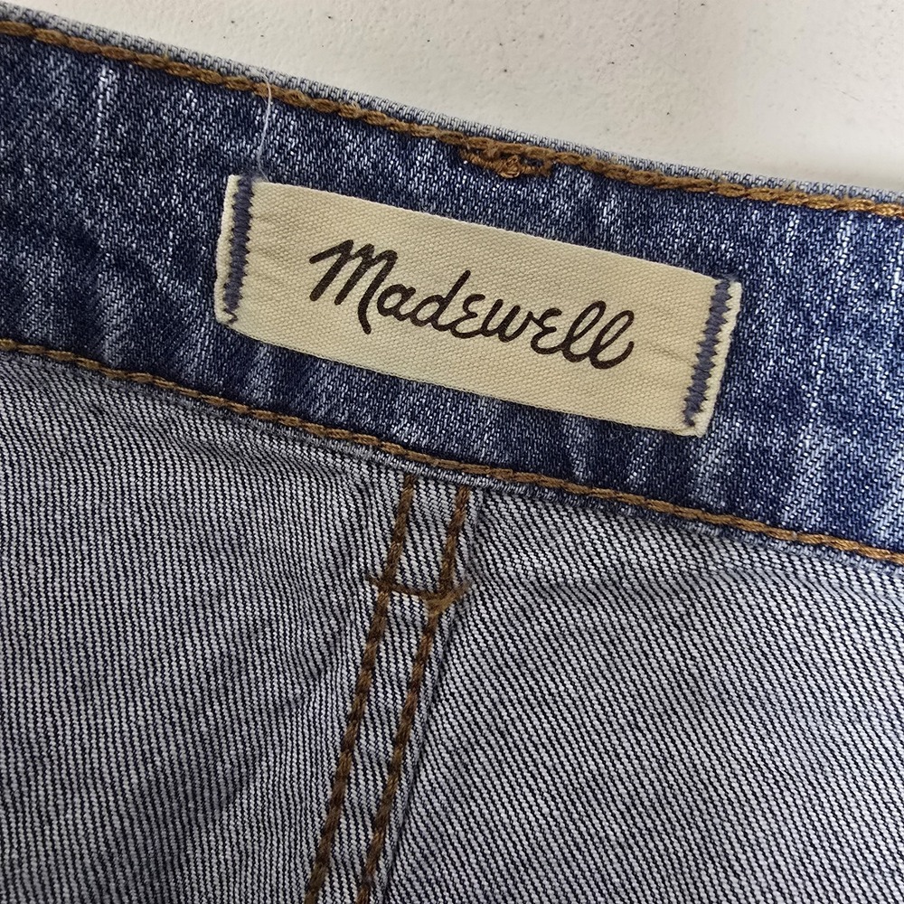 Madewell 90s Straight Cargo Jean Size 30 Denim Womens Straight Leg Utility Pant - Picture 9 of 12